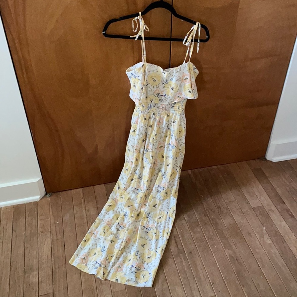 Intermix floral jumpsuit